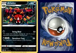 ARIADOS 113/196 Pokemon Card Lost Origin Near Mint - Image 3