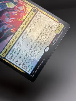 2025 MTG Spider-Man 2099 Legendary Creature-Spider Human Hero Foil - Image 3