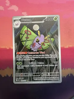 Pokemon Card Dustox 220/217 Illustration Rare Ascended Heroes Near Mint - Image 1