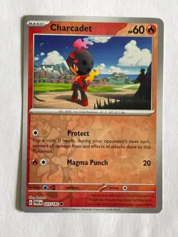 POKEMON CHARCADET 025/182 COMMON REVERSE HOLOFOIL PARADOX RIFT NM CARD - Image 1