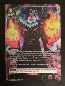 UNION ARENA Solo Leveling TUSK 1 Star Uncommon Card UE17BT/SLG-1-031 - Image 2