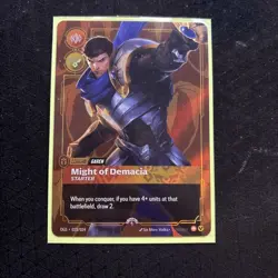 Garen - Might of Demacia - Riftbound Organized Play Promotional Cards (OPP) - Image 1