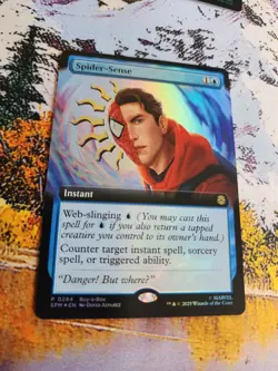 Spider-Sense (Buy-a-Box Promo Foil) MTG Spider-Man - Image 2