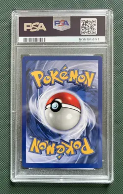 PSA 8 Hitmonchan 7/102 1999 Base Set Holo Rare Pokemon Card - Image 2