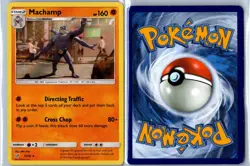 Machamp Detective Pikachu 13/18 Rare Holo Heavily Played - Pokemon Card - Image 3