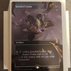 Jeweled Lotus (Textured Foil) #1066 -Foil Near Mint MTG Commander Masters - Image 1