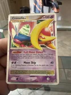 Pokemon TCG Cresselia LV.X Holo Ultra Rare Card 103/106 Great Encounters Mp - Image 2