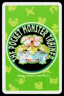 Chansey 7 of Diamonds Pokemon Green Deck Playing Cards Heavily Played - Image 2
