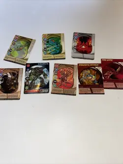 Bakugan Battle Brawlers Lot Of 7 with cards Lot B - Image 5