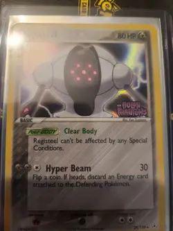 Registeel 29/110 Holon Phantoms Reverse Holo Stamp Pokemon Card Near Mint NM - Image 1