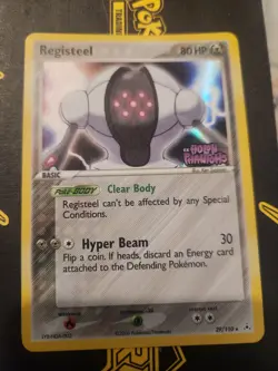 Registeel 29/110 Holon Phantoms Reverse Holo Stamp Pokemon Card Near Mint NM - Image 2