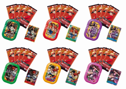 One Piece Card Game Mini Tin Set Vol.3 Japanese Edition Sealed Set Of 6 Ts-03 - Image 1