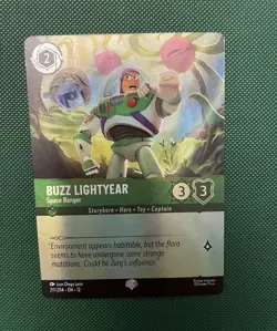 Disney Lorcana TCG Buzz Lightyear - Space Ranger 211/204 Wilds Unknown Epic - Image 1