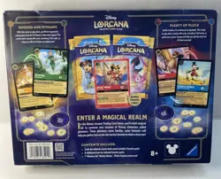 Disney Lorcana Trading Card Game 2 Decks 4 Booster Packs 1 Promo Card Sealed - Image 5