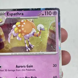 HD SWIRL Espathra Cosmos Holo Black Star Promo - SVP010 - Pokemon - Image 1