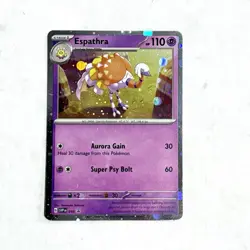 HD SWIRL Espathra Cosmos Holo Black Star Promo - SVP010 - Pokemon - Image 3