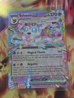SYLVEON EX 041/131 Holo Double Rare Prismatic Evolutions Pokemon Near Mint - Image 1