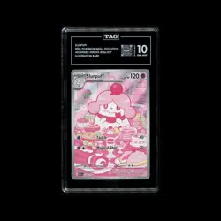 2026 Pokemon Ascended Heroes Slurpuff Illustration Rare #236/217 TAG 10 Gem Mint - Image 1