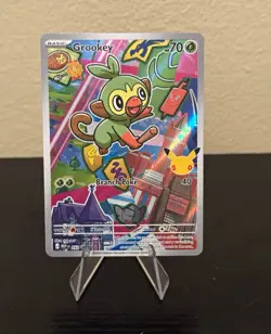 The Pokemon Company Pokemon TCG Grookey Promo Holo EN MEP 052 HP70 2026 - Image 1