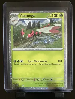Pokemon Yanmega SVP 187 SV09 Journey Together Black Star Promo Cosmos Holo - Image 1
