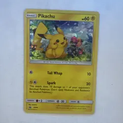 Near mint Pokemon TCG Pikachu SM86 SM Promo Holo Basic 60 HP English Kodama - Image 1