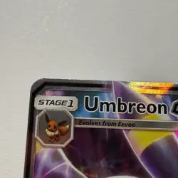 2017 Umbreon GX Pokemon TCG 80/149 Trading Card Full Art Nintendo Sun Moon Base - Image 5