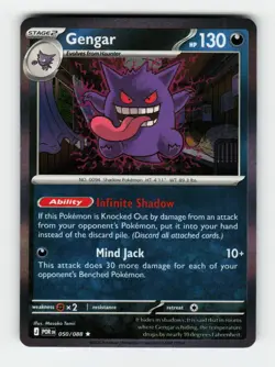 Gengar ME03: Perfect Order 050/088 Pokemon Rare Holofoil NM - Image 5