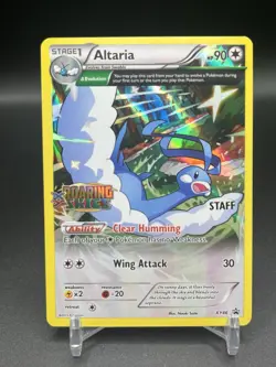 Pokemon XY: Roaring Skies Set - Altaria Staff Prerelease Promo # XY46 NM/LP - Image 1