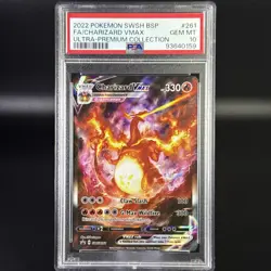 Charizard VMAX 2019 Pokemon Sword & Shield Black Star Promos #SWSH261 PSA 10 - Image 1