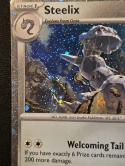 Steelix 093/132 - Cosmos Holo - Promo - NM - 2 Swirl - Image 2
