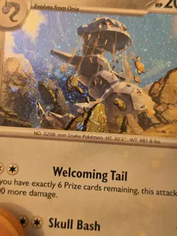 Steelix 093/132 - Cosmos Holo - Promo - NM - 2 Swirl - Image 3