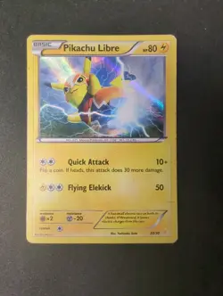 Pokemon TCG - Pikachu Libre - 30/30 - XY Trainer Kit - HP Holo Rare (2016) - Image 1