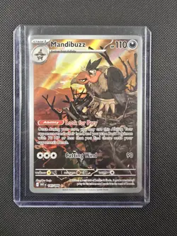 Pokemon TCG Sv White Flare Mandibuzz 145/086 Stage 1 Holo IR 110 HP EN - Image 1