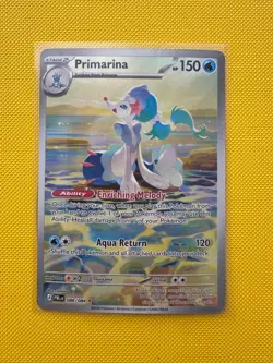 Primarina Illustration Rare 088/084 Pokemon Pitch Black English TRUSTED SELLER - Image 1
