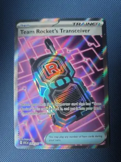 Team Rocket's Transceiver 263/217 Me: Ascended Heroes Holo Pokemon TCG NM - Image 1