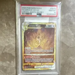 Arceus VSTAR GG70/GG70 Crown Zenith Galarian Gallery Secret Rare Holo PSA 10 - Image 1