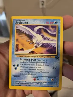 Articuno 22/53 Pokemon WotC Promo Regular Rare Card - Image 1