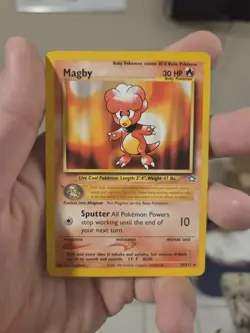 MAGBY 23/111 RARE NEO GENESIS POKEMON UNLIMITED - Image 1