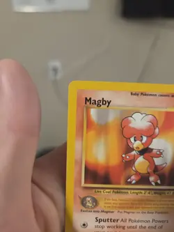 MAGBY 23/111 RARE NEO GENESIS POKEMON UNLIMITED - Image 3