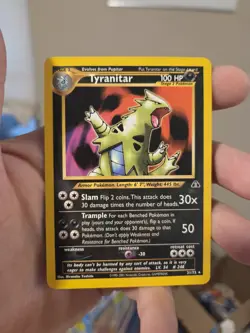 Pokemon Tyranitar (31) #31/75 Neo Discovery tcg - Image 1
