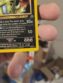 Pokemon Tyranitar (31) #31/75 Neo Discovery tcg - Image 5