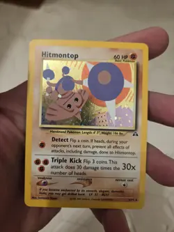 Pokemon TCG Hitmontop 3/75 Neo Discovery Holo - Image 1