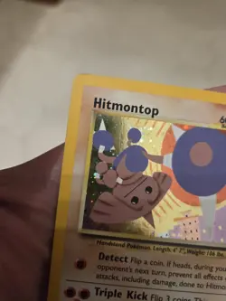 Pokemon TCG Hitmontop 3/75 Neo Discovery Holo - Image 3