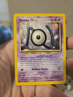 Unown [N] 50/75 Uncommon Neo Discovery Pokemon Unlimited - Image 1