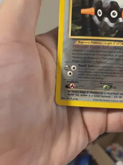 Forretress #21/75 2001 Neo Discovery Rare Non-Holo WotC Vintage Pokemon Card - Image 3