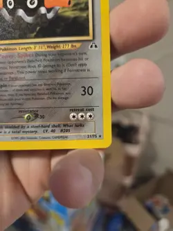Forretress #21/75 2001 Neo Discovery Rare Non-Holo WotC Vintage Pokemon Card - Image 5