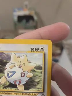 Pokemon TCG Togepi Card 30 WOTC Promo Black Star Pokemon Tcg - Image 5