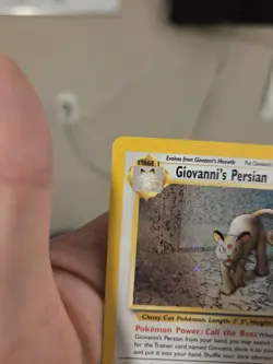 Pokemon TCG Giovanni's Persian 8/132 Gym Challenge Holo Rare - Image 5