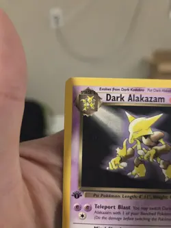 Dark Alakazam 18/82 1st Edition Team Rocket Rare Pokemon - Image 4