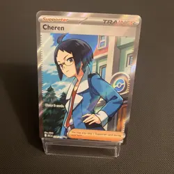 Cheren 258/217 Full Art Ascended Heroes Pokemon NM - Image 1